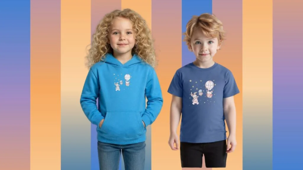  T-shirt felpe bambini artistici 