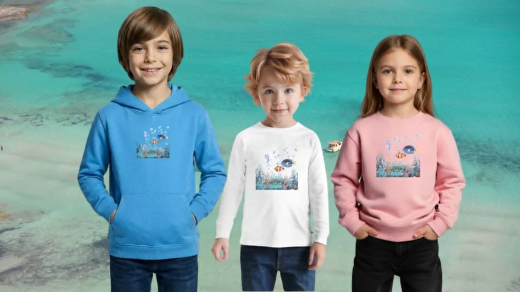 T-shirt felpe bambini artistici