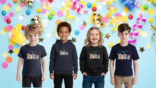  T-shirt felpe bambini artistici 