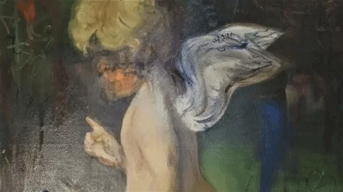 Angeli arte protezione bellezza: Cupido.