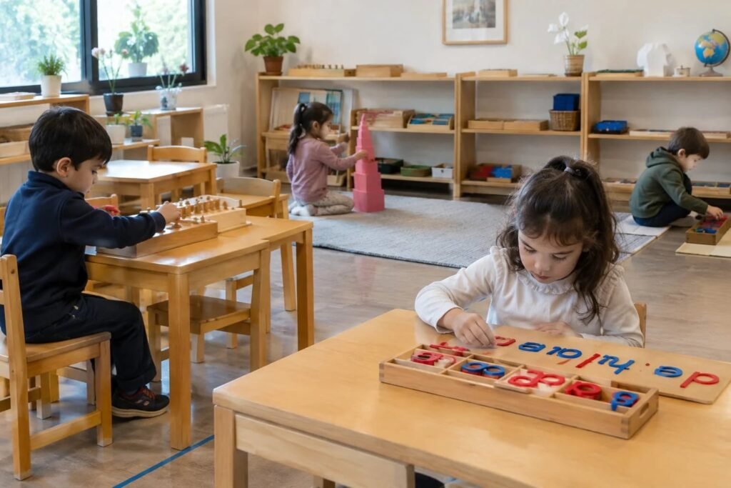 Metodo Montessori.‎