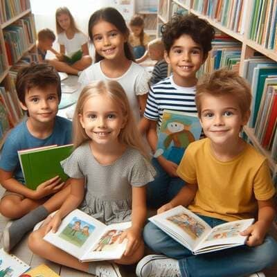 L'importanza delle illustrazioni nella lettura dei libri di racconti, per i più piccoli.