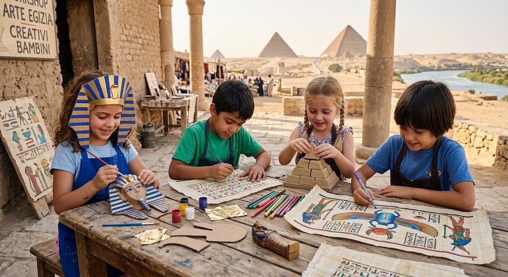 Arte Antico Egitto attività bambini