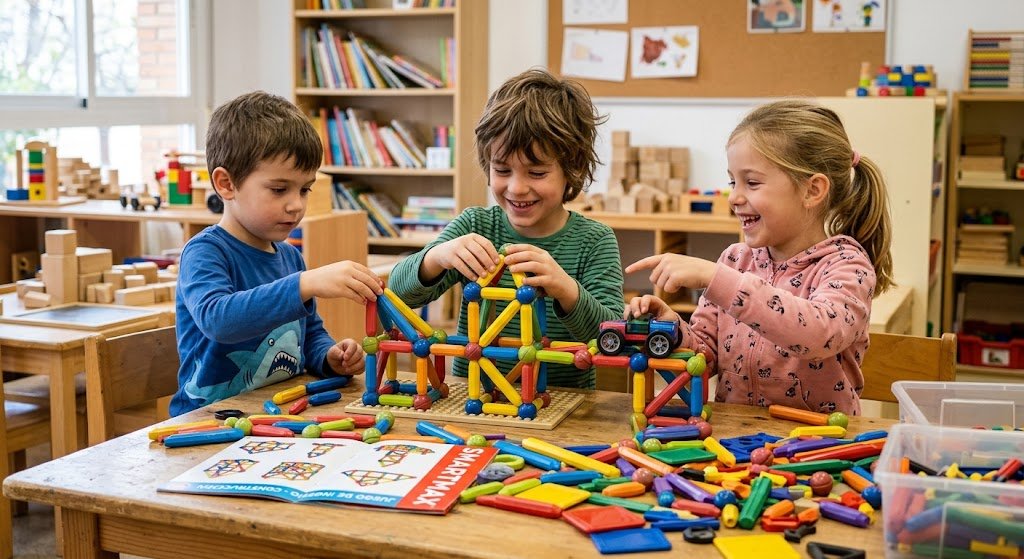 Giochi d'ingegno, da tavolo e di società per bambini.