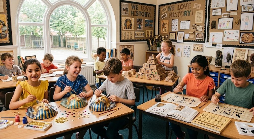 Arte Antico Egitto attività bambini