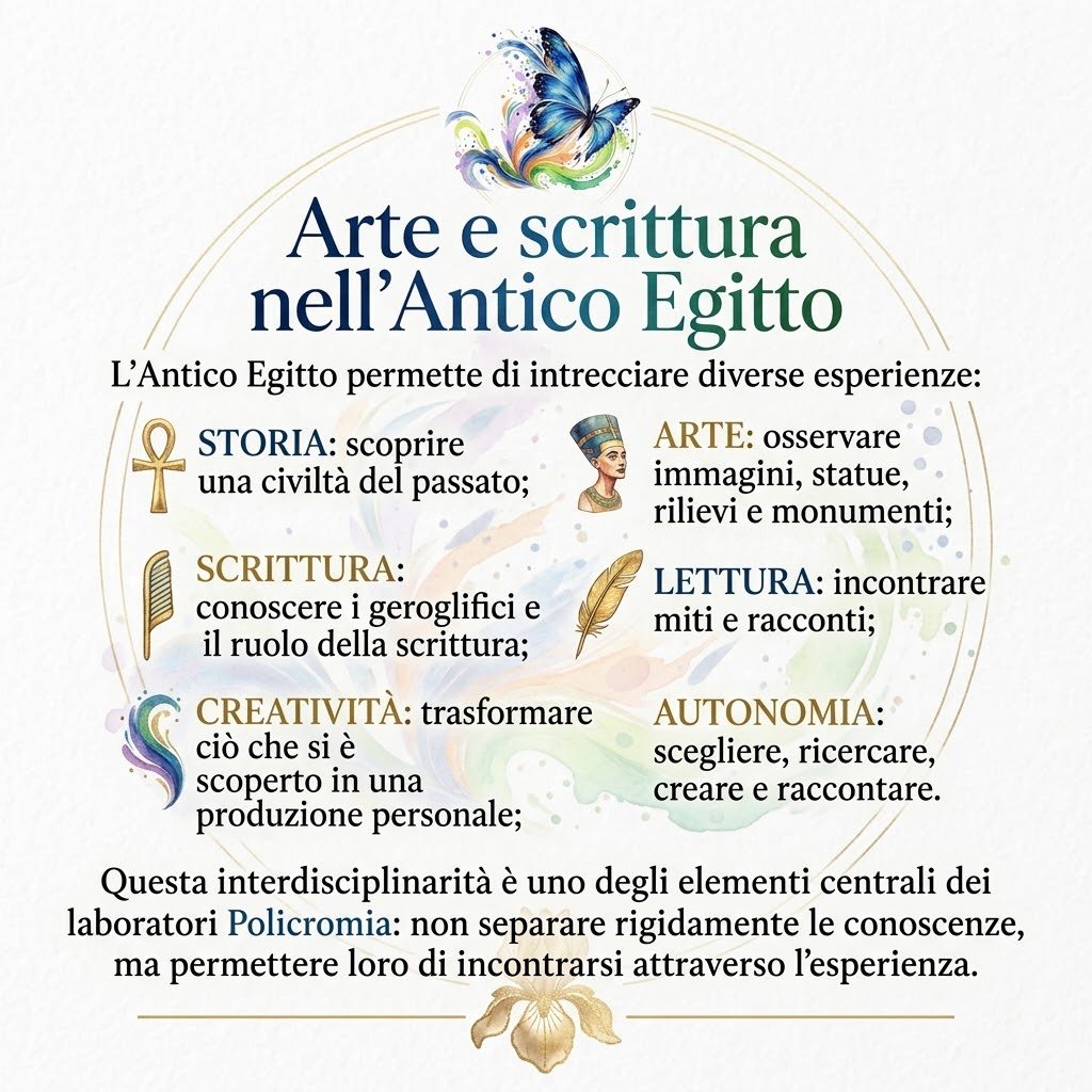 Arte Antico Egitto attività bambini