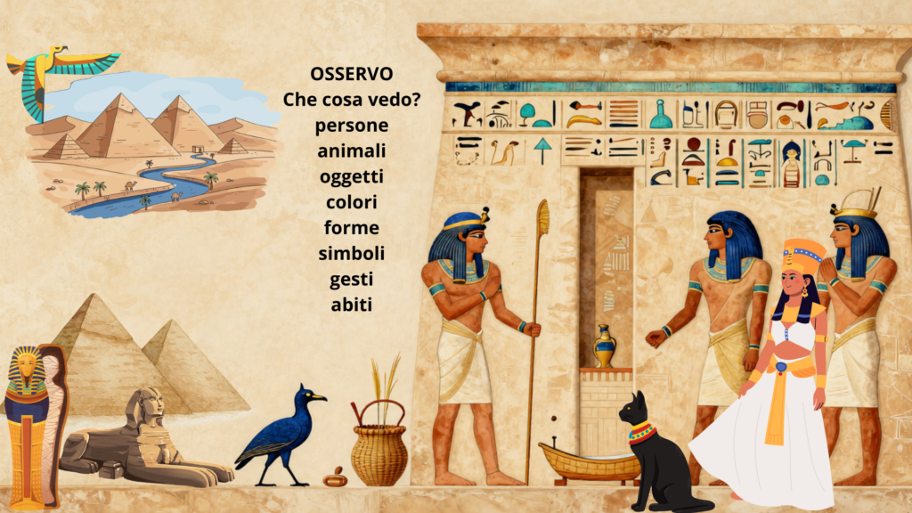 Arte Antico Egitto attività bambini
